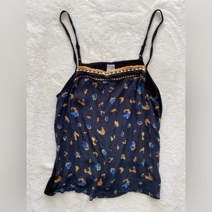 Anthropologie Blank London Flowly Cami Blouse, S